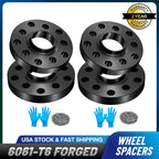 Set of 4 Hubcentric Wheel Spacers for VW EOS, Beetle, Audi A4, A6, A8 (2000–2023)