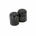 Set of 4 Black Docking Hardware Point Covers for Harley Touring Models