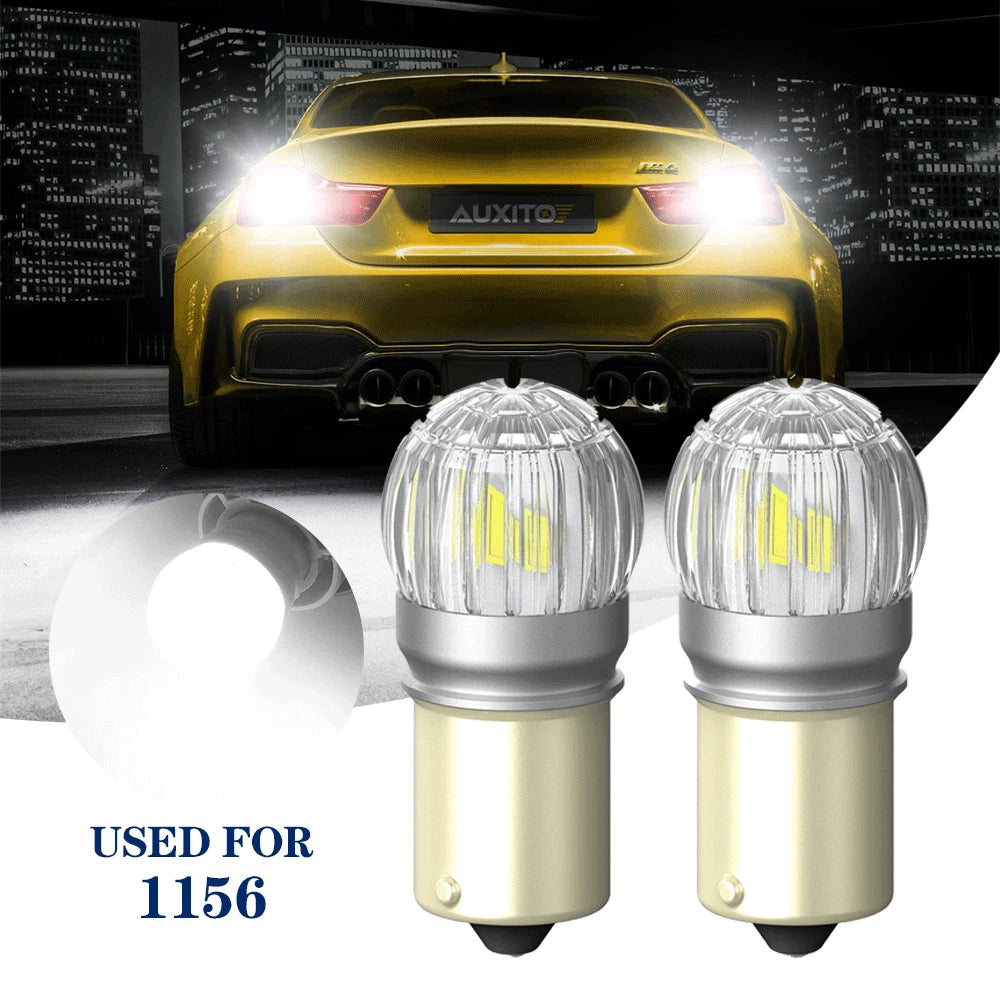 AUXITO 1156 7506 LED Reverse Back Up Light Bulbs (6000K)