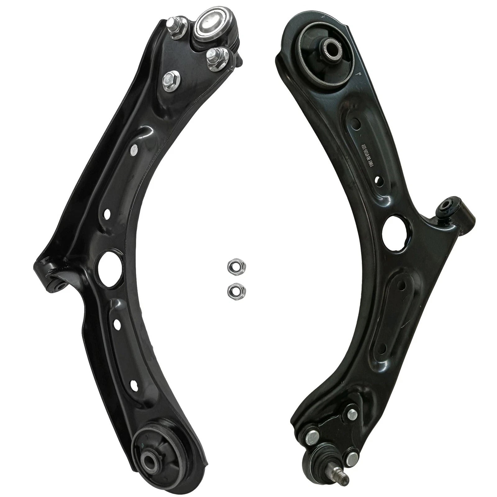 2X Front Lower Control Arm W/Ball Assembly for Hyundai Elantra, Kia Forte (2011–2018)