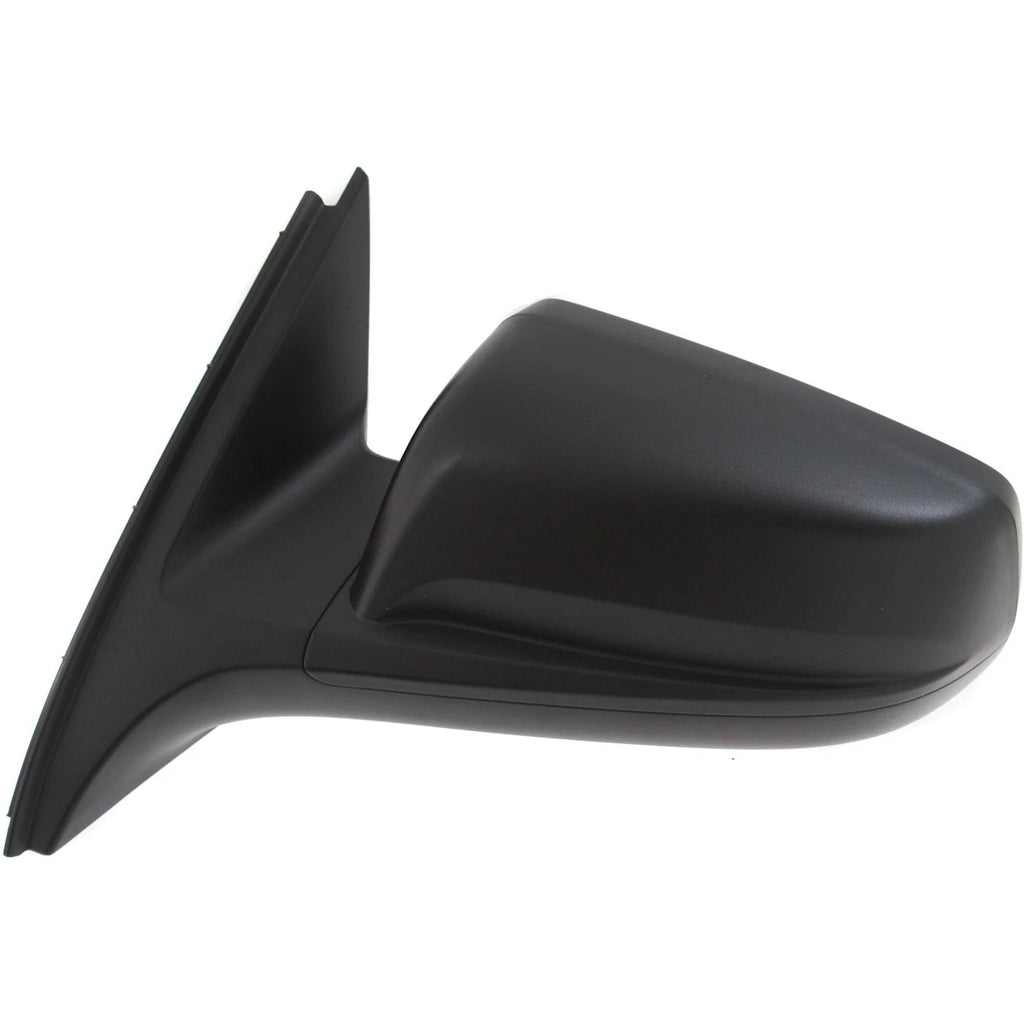 Set of 2 Black Manual Folding Heated Mirrors for Chevrolet Malibu (2013–2015)