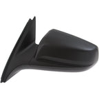 Set of 2 Black Manual Folding Heated Mirrors for Chevrolet Malibu (2013–2015)