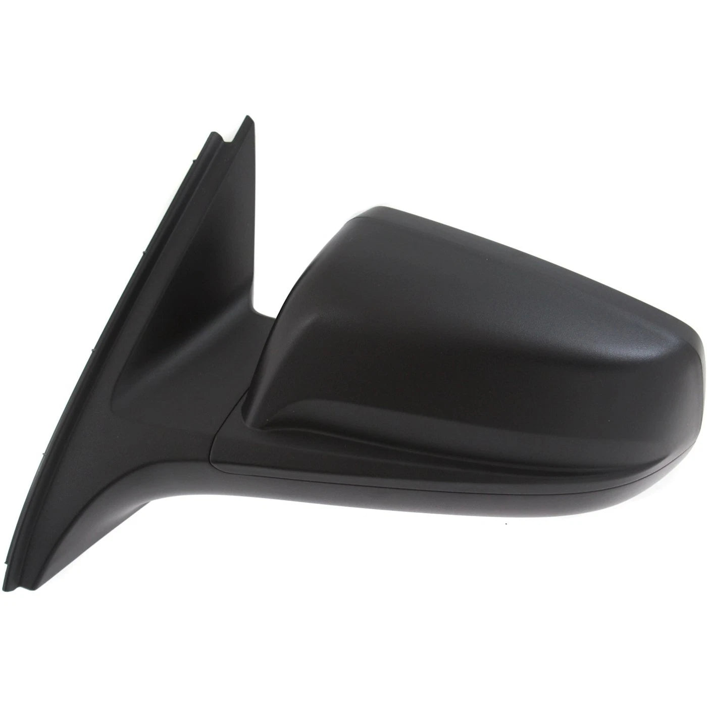 Set of 2 Black Manual Folding Heated Mirrors for Chevrolet Malibu (2013–2015)