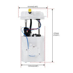 Fuel Pump Module Assembly for Chrysler Town & Country, Volkswagen Routan (2008–2016)