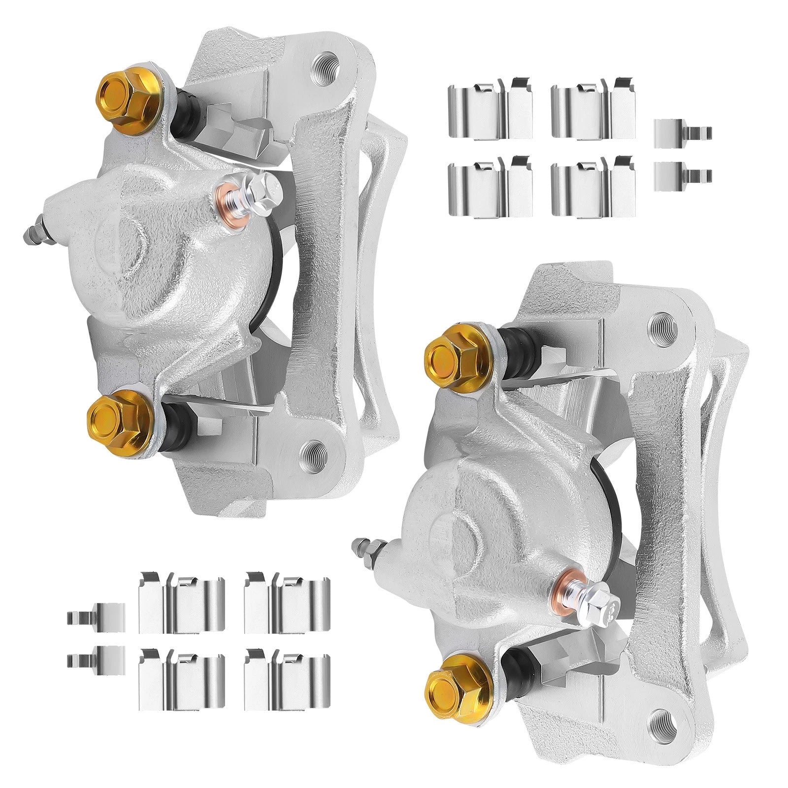 Rear Brake Calipers w/Brackets for Toyota 4Runner (2003–2009)