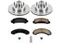 Front Brake Pad and Rotor Kit for Mazda B2300 RWD (1994) RK146KF