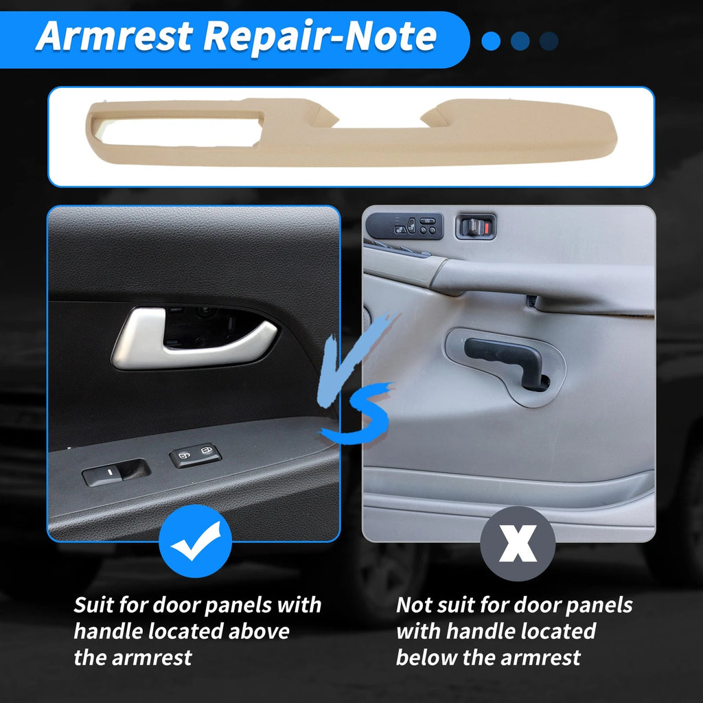 Armrest Repair for Chevrolet Silverado (No.80994) (Tan)