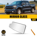 Driver Side Lower Mirror Glass for Silverado 1500 2500 3500 Sierra (2020–2021)