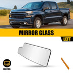 Driver Side Lower Mirror Glass for Silverado 1500 2500 3500 Sierra (2020–2021)