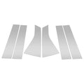 Set of 6 Pillar Window Trim for Chevy Blazer (2019–2024) Silver Tone
