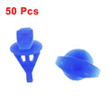50Pcs Blue Plastic Rivet Trim Clip for Toyota Hyundai 