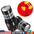 2X Red LED Strobe Brake Tail Light Bulbs for AUXITO 3157 3057