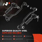 6x Front Sway Bar End Links & Tie Rod Ends for Nissan Altima Maxima (2002–2022)