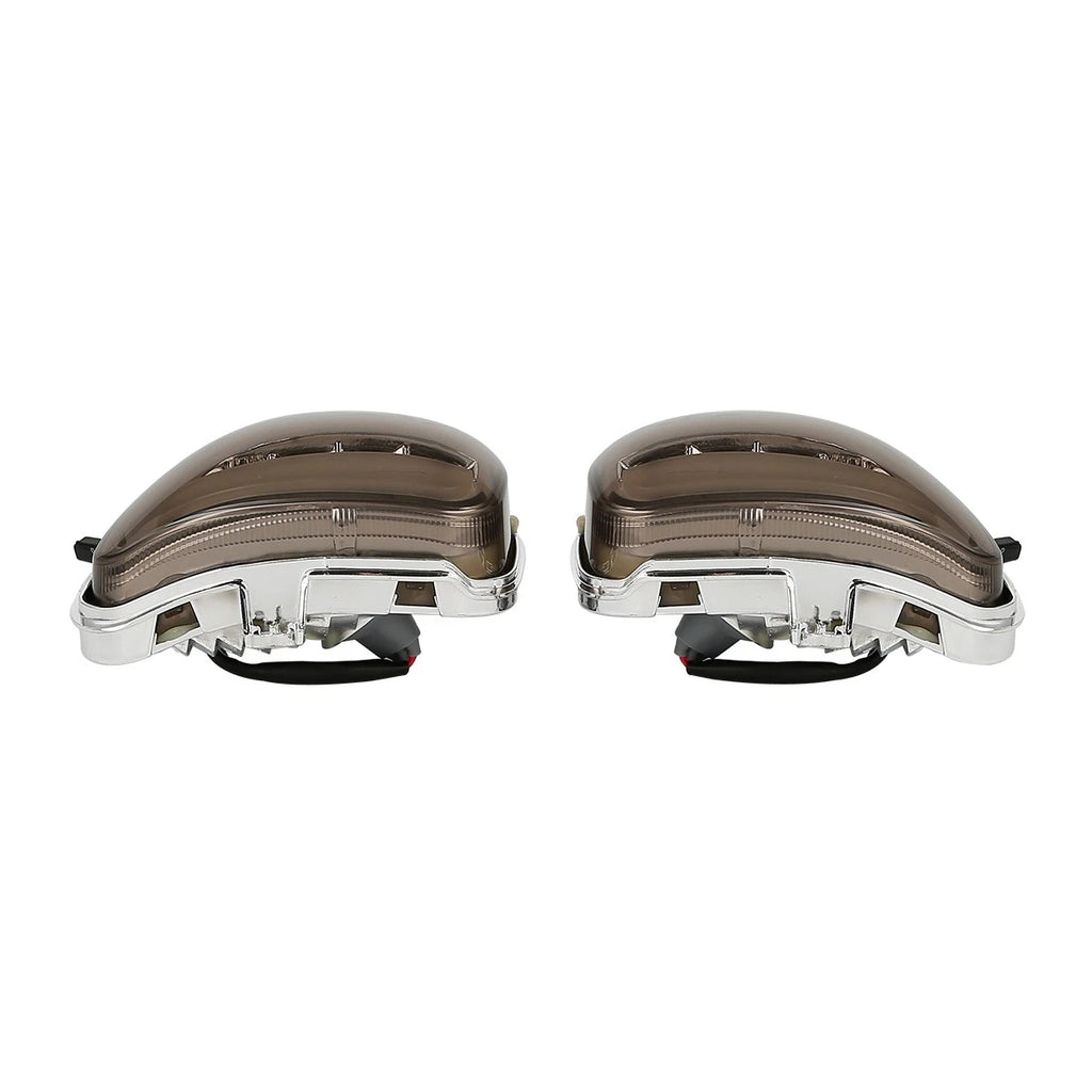 Front LED Turn Signals Smoked Lens for Honda Goldwing GL1800 (2001–2017)