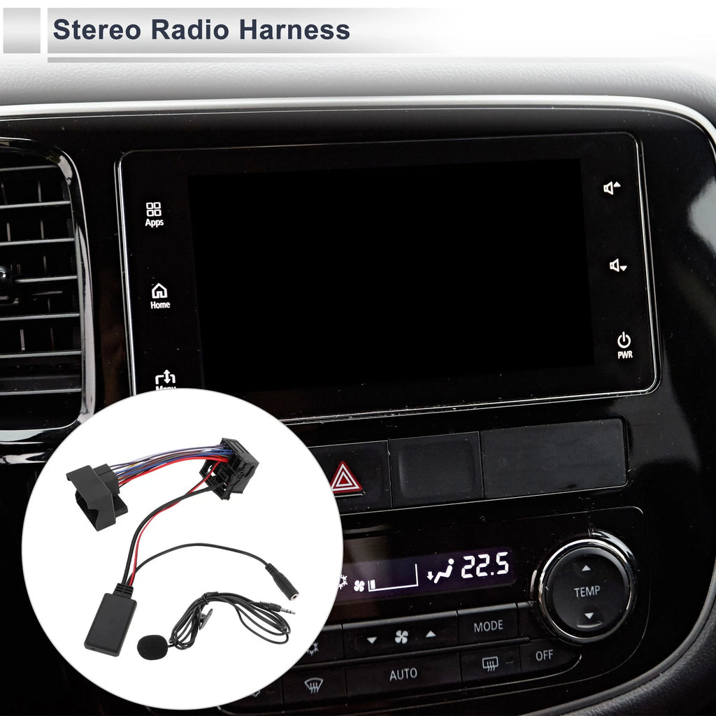 Stereo Radio Harness for Ford (16Pin Microphone, Handsfree)