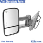 Left Heated Signal Towing Side View Mirror for GMC Silverado (2007–2014)