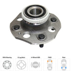Wheel Hubs for Honda Accord (1994–1997) Rear LH RH 4 Lug with Bearing