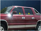 4pc. Luxury FX Stainless Steel Window Sill Trim for 2000-2006 Chevy Suburban
