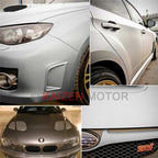 3D Waterproof Carbon Fiber Vinyl Car Wrap for Universal (---)