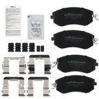Set of 4 Front Ceramic Brake Pads for Subaru Crosstrek (2016–2017), Toyota 86 (2017–2020)