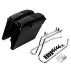 5" Stretched Saddlebags Speaker Lids Bracket for Harley Softail (1984–2017)