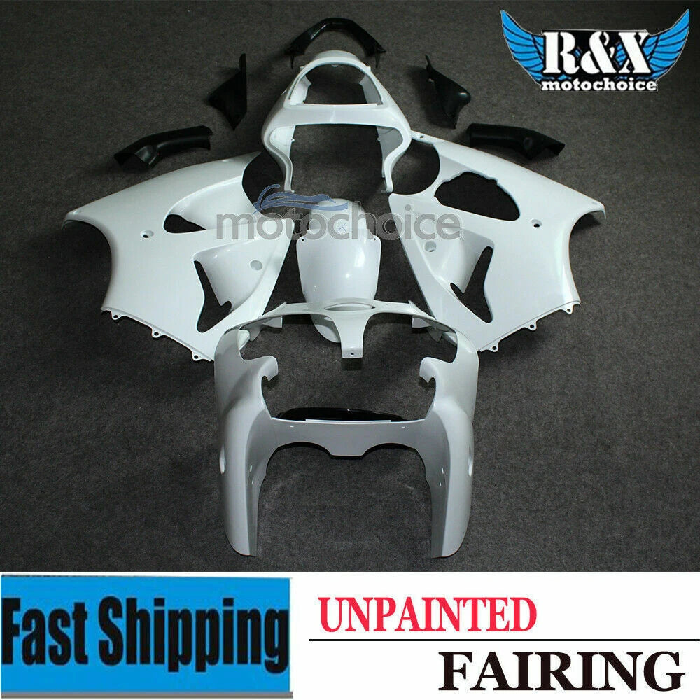 Unpainted ABS Fairing Kit for Kawasaki Ninja ZX6R (2000–2002) & ZZR600 (2005–2008)