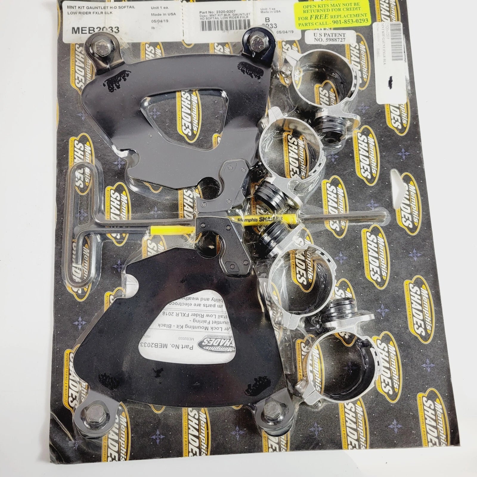 Memphis Shades Trigger Lock Mount Kit for Low Rider (MEB2033)