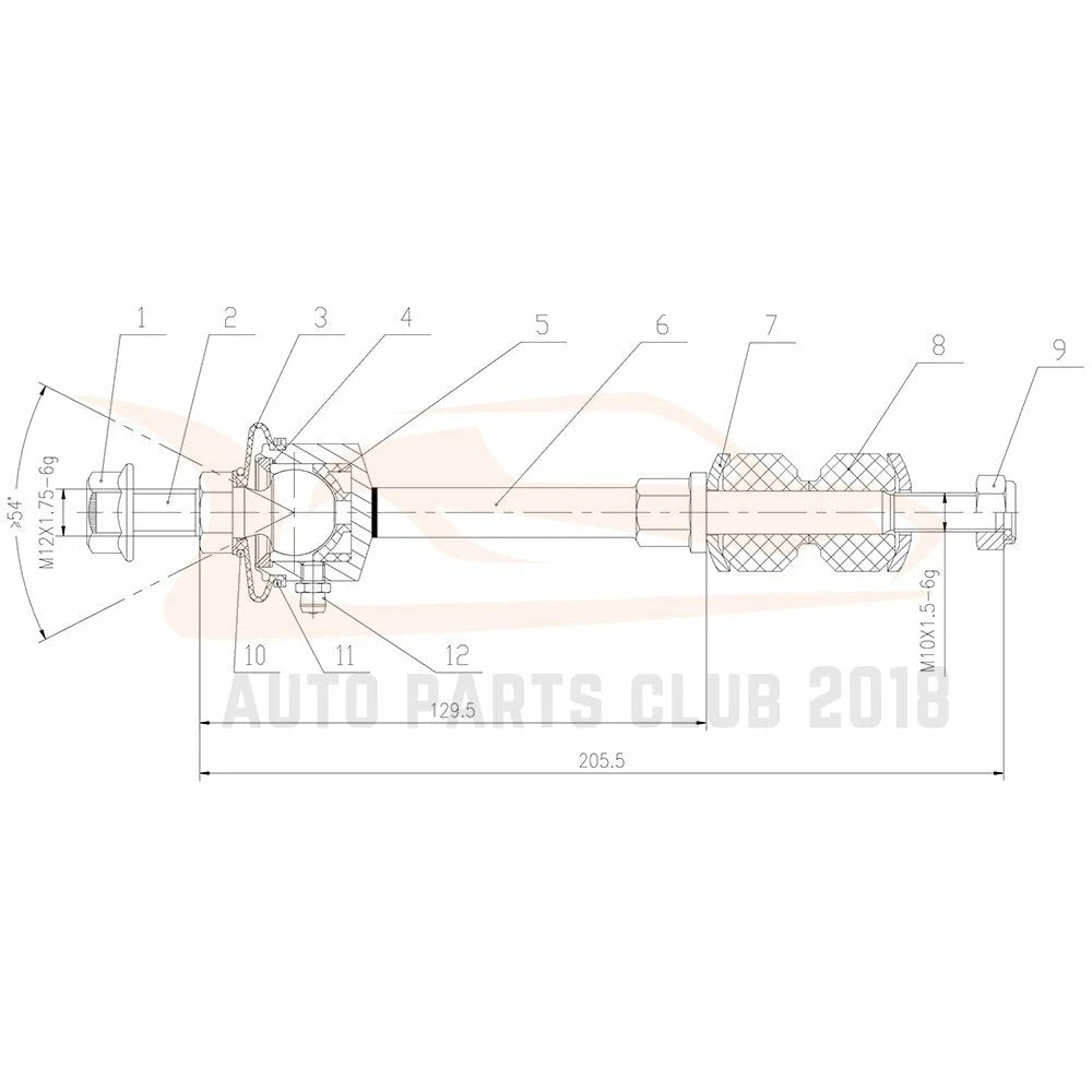 10pcs Front Upper Control Arms for Ford F-150 4WD (2004–2006)