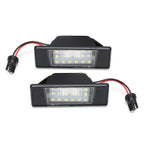 ABS LED License Plate Lights for Nissan Juke, Versa, X-Trail (2011-2023)
