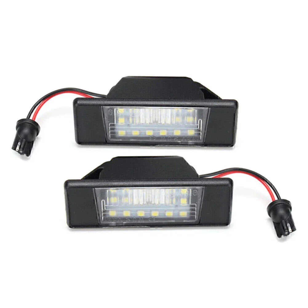 ABS LED License Plate Lights for Nissan Juke, Versa, X-Trail (2011-2023)