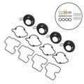 Carburetor Repair Kit for CBR600 F4 (1999–2000) - Plunger Diaphragm