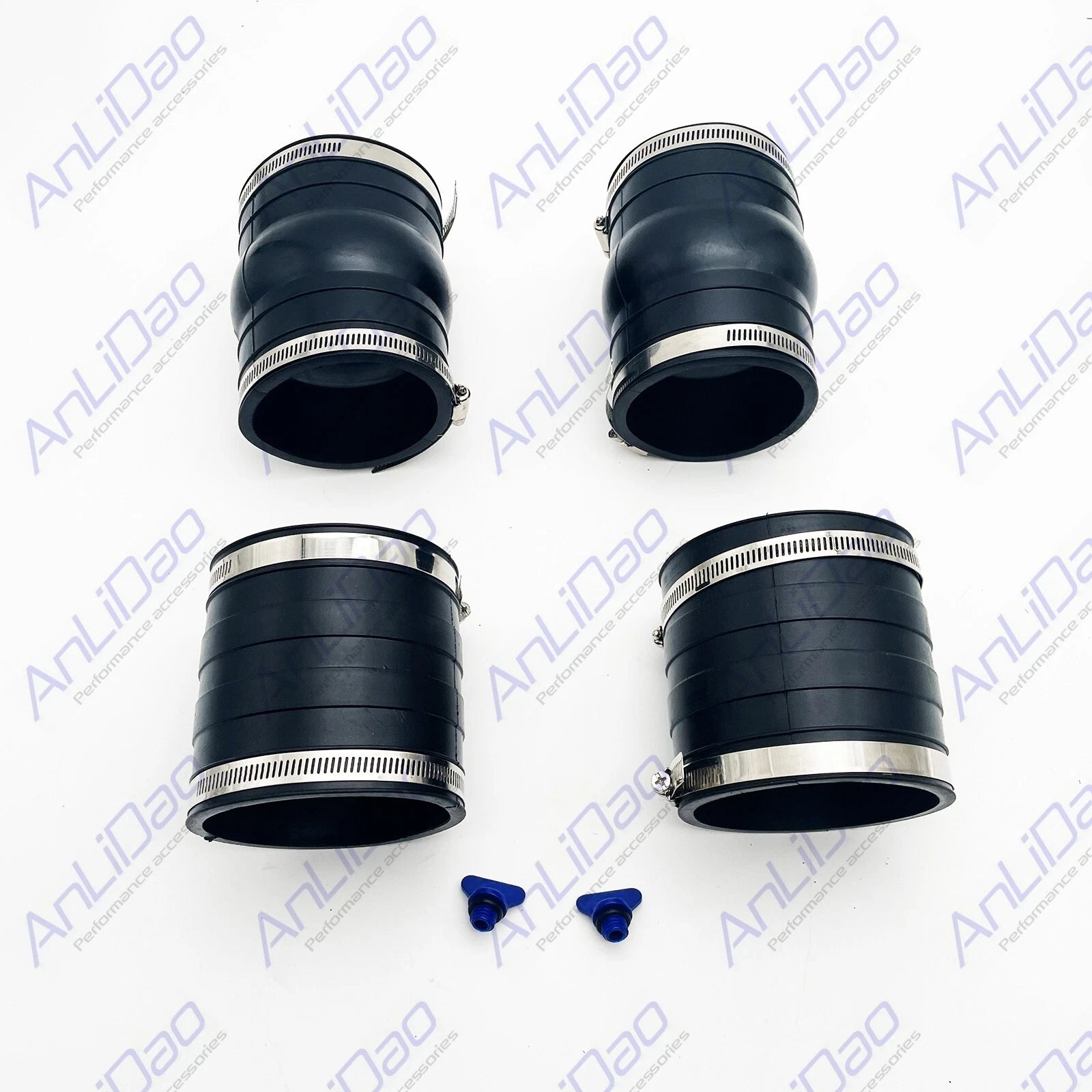 Exhaust Manifold Bellow Hose Repair Kit for OMC Sterndrive V6 V8 (3852696)