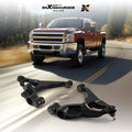 2X Front Suspension Lower Control Arms for Silverado Sierra 2500 HD (2011–2019)