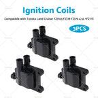 3X Ignition Coil for Toyota Land Cruiser FZJ105 FZJ78 FZJ79 (1996–2007)