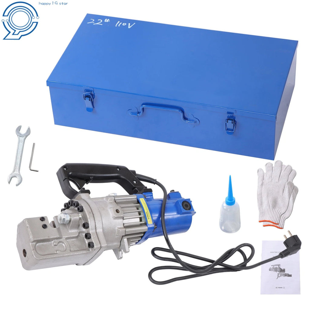 Hydraulic Rebar Cutter 1250W RC-20 for Adjustable Dust-Free Operation