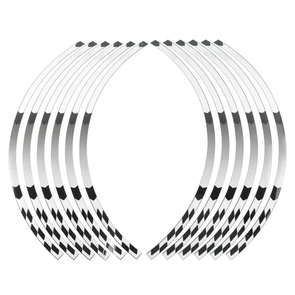 17" Rim Stripes Wheel Tape Decals for KAWASAKI NINJA 1000/R/SX 250/R 300