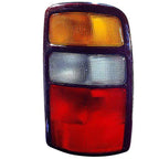 Replacement Passenger Side Tail Light Assembly w/Amber/White/Red Lens