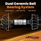 Billet Turbo Dual Ceramic Ball Bearing for 2.0L-5.5L Engine