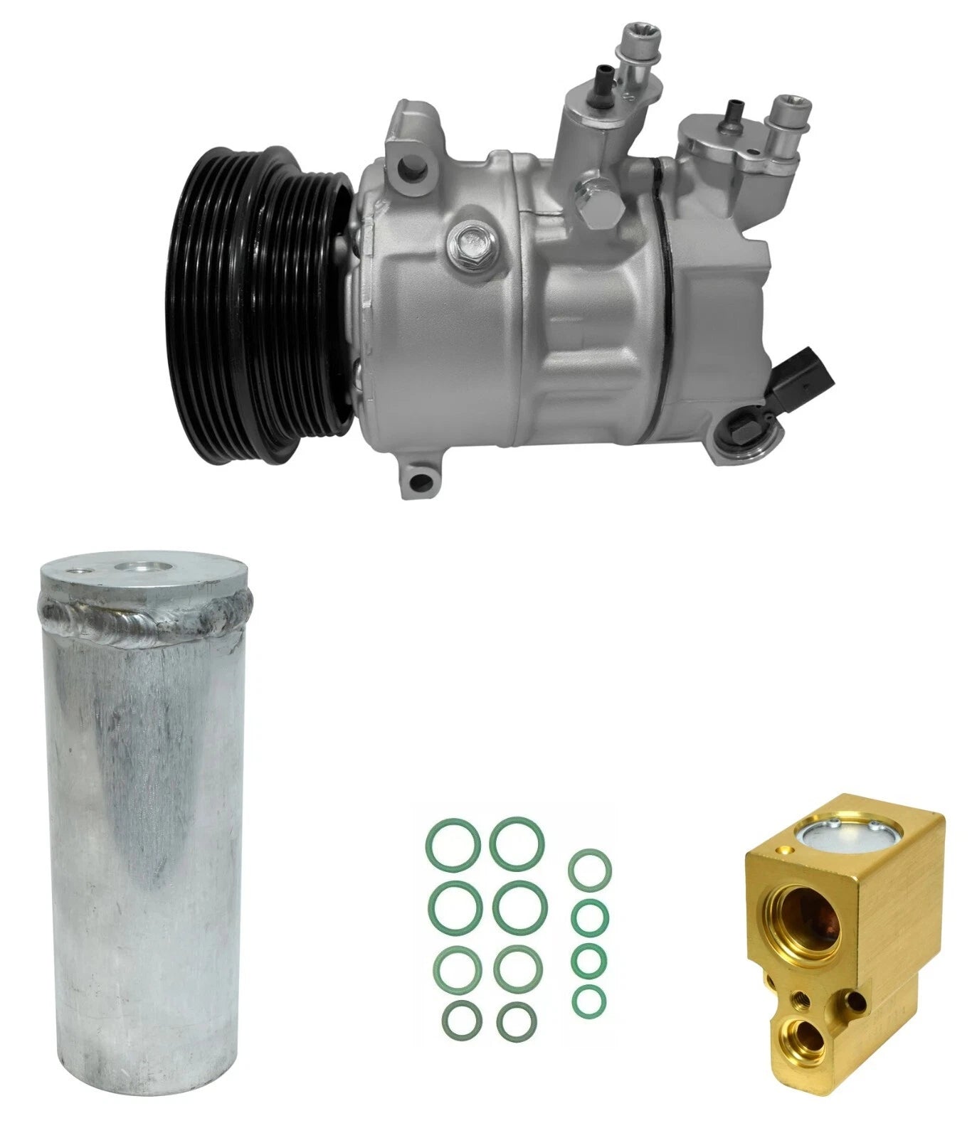 A/C Compressor Kit Replacement for Volkswagen Beetle 2.5L (2006-2007)