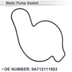 Water Pump Gasket for Porsche Cayenne 2019-2024 Rubber 1 x Engine Component