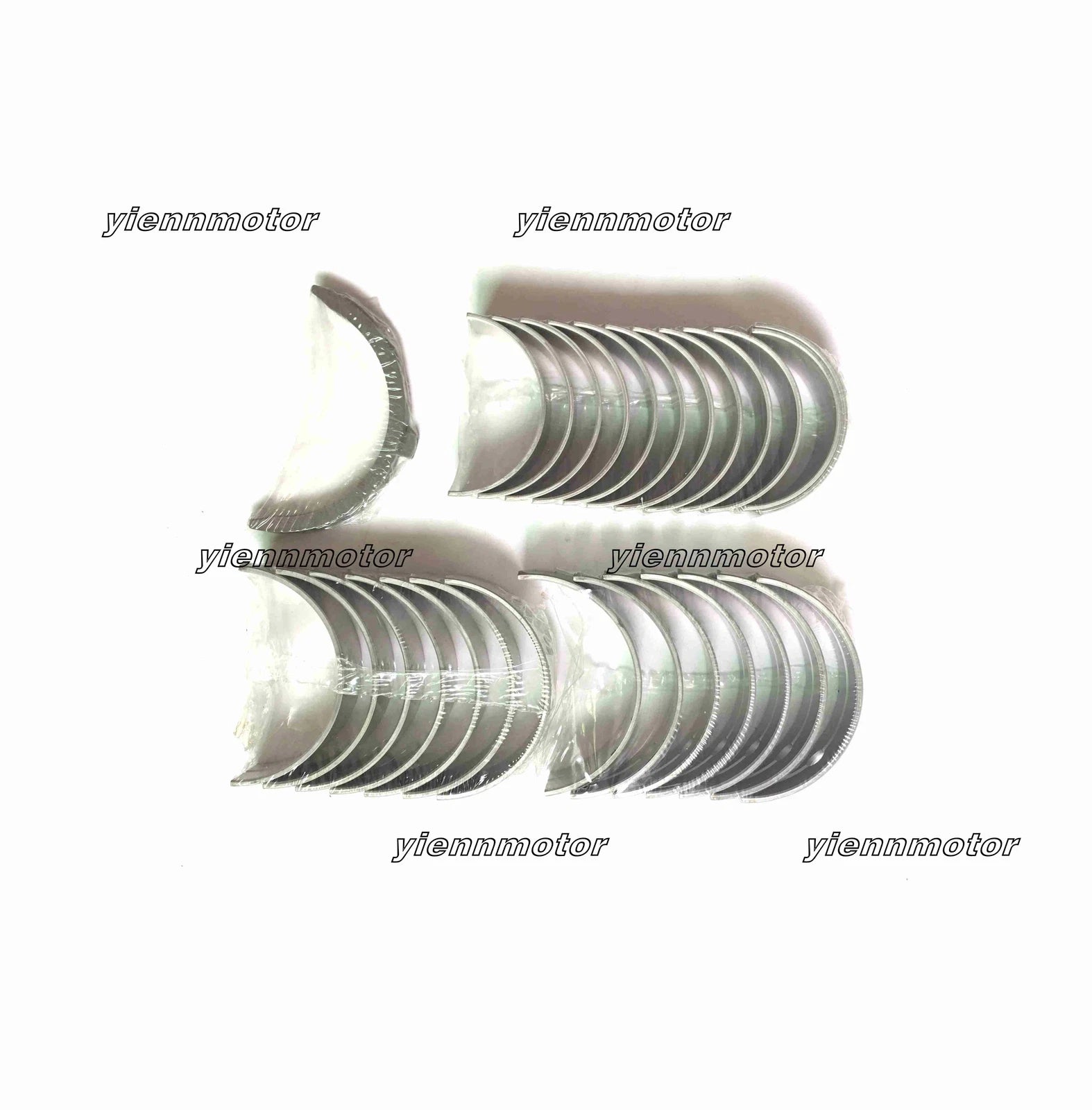 Set of 4 Crankshaft Main Connecting Rod Bearings for Mitsubishi S6S S6SD S6SDT