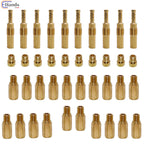 30PCS Carburetor Main Jets & 10PCS Slow Jets for PWK Keihin (Fits Various)