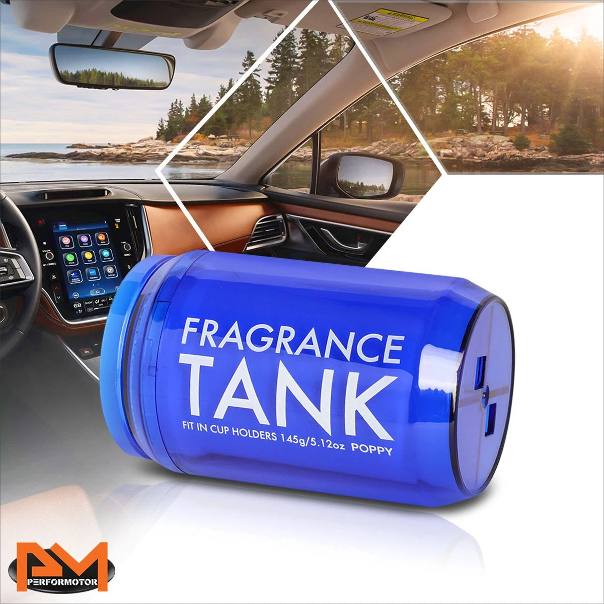 Soda Can Air Freshener for Car Cup Holder (Diax 145g)