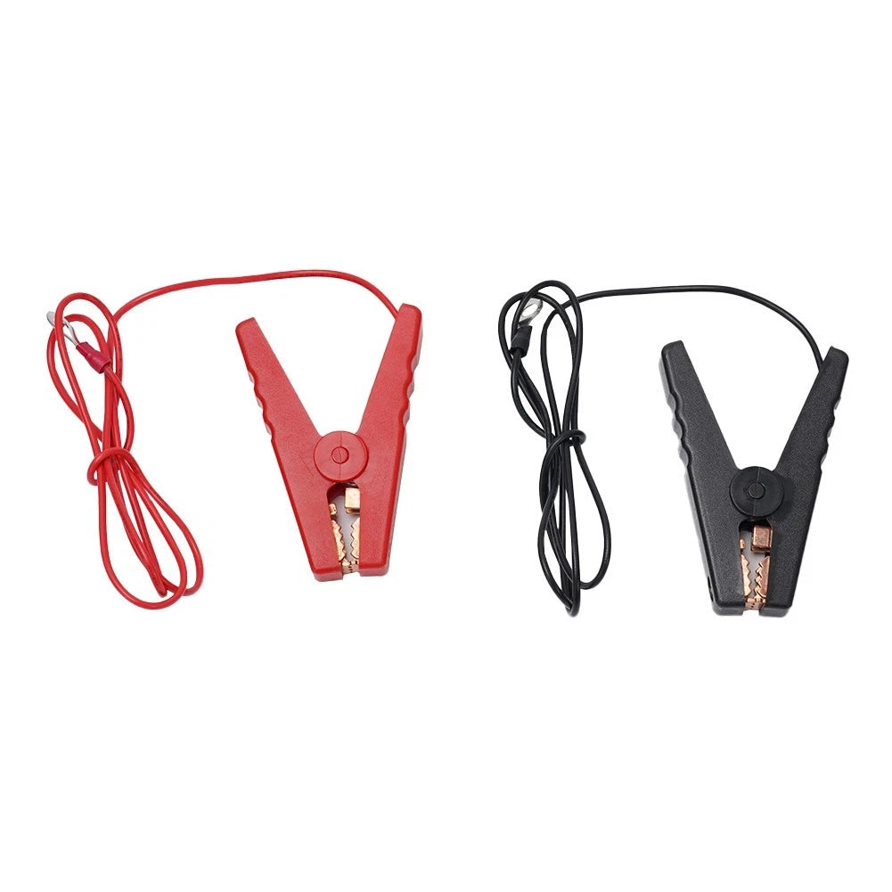 3ft Pure Copper Battery Clip Charging Cable for Solar Fences