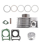 Set of 4 Piston Rings for Yamaha TTR125 (2000–2005)