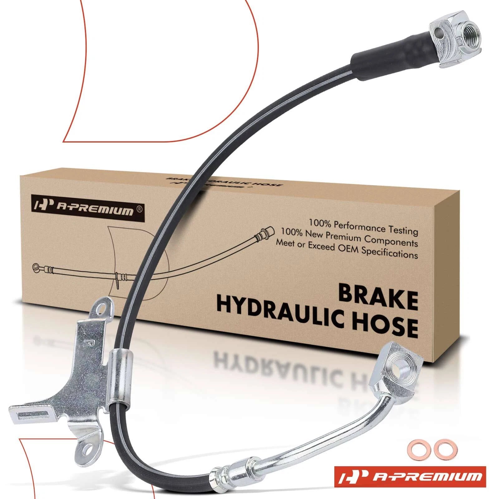Front Right Brake Hydraulic Hose for Chevrolet Buick GMC Isuzu Saab
