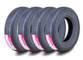 Set of 4 Trailer Tires ST175/80R13 6 Ply Radial Steel Belted