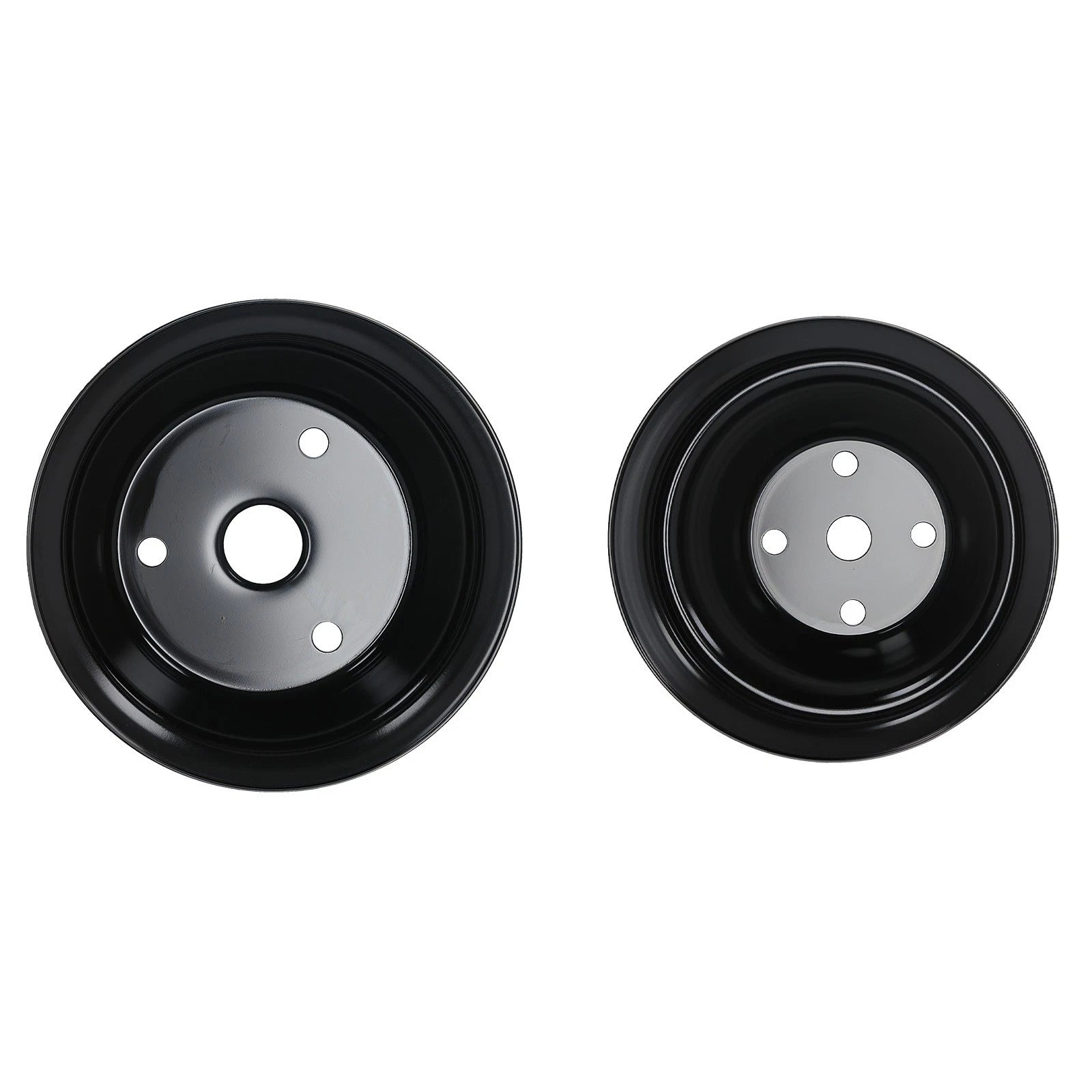 Long Water Pump & Crankshaft Pulley for Chevrolet Small Block (SBC) 1955-1970