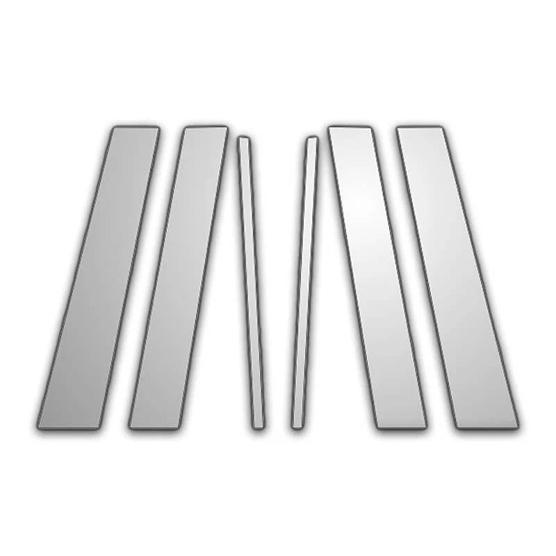 6Pc Chrome Pillar Post Covers for 98-04 Cadillac Seville - P1439