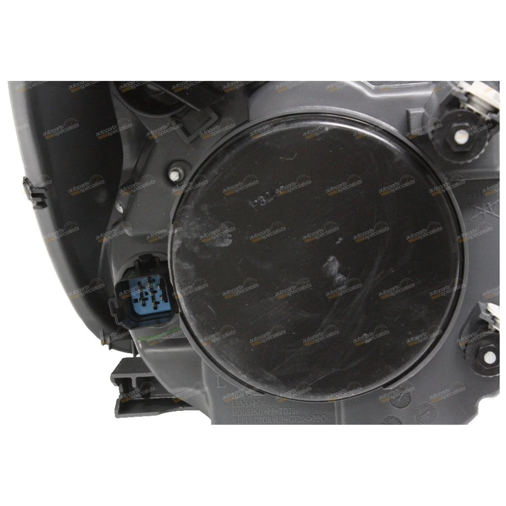 LH Black Headlight Left for Ford Fiesta (2005-2008)
